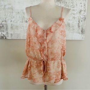 NWOT- Express Ruffle Cami Top